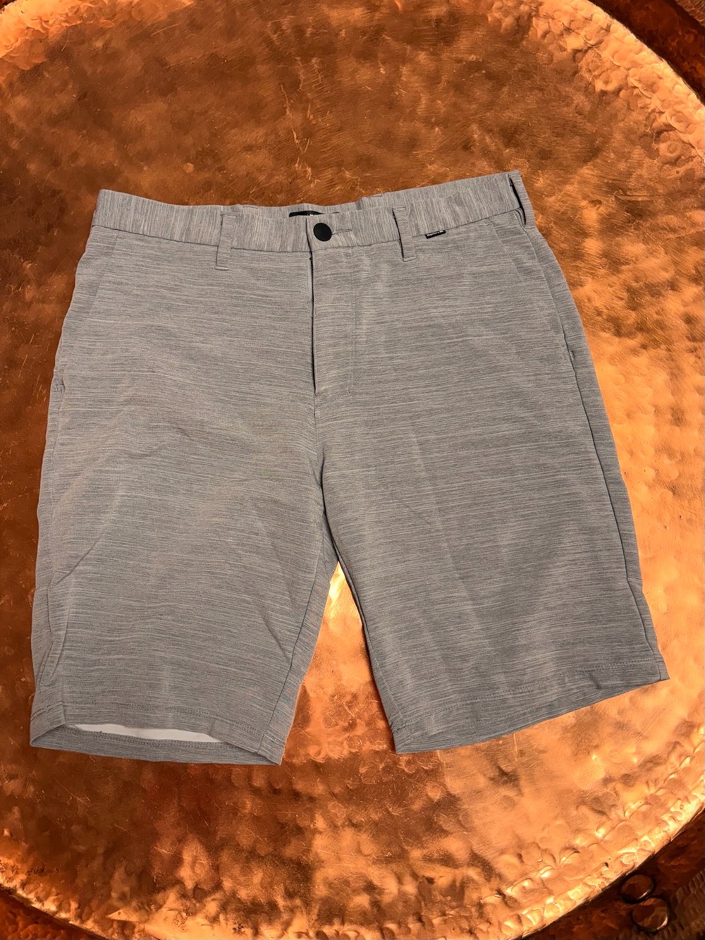 Hurley Light Gray Men's Hybrid Shorts